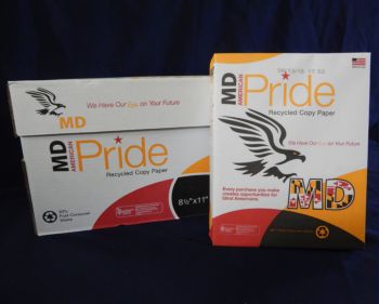 Maryland Pride Copy Paper box, holds 10 reams